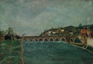 Vue Du Pont De Sevres Et De Saint-cloud