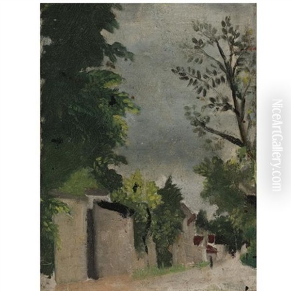 Esquisse Pour Un Paysage De Pontoise - view 1