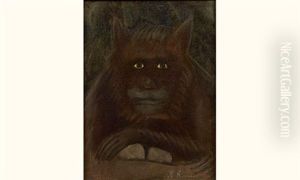 Singe Fantomatique by Henri Julien Rousseau