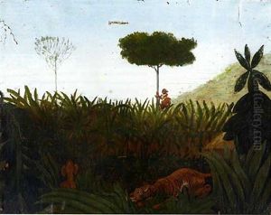 Jungle by Henri Julien Rousseau
