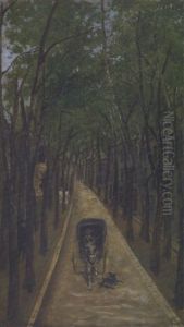 La Caleche by Henri Julien Rousseau