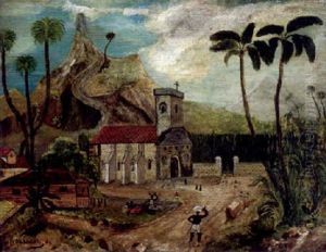 La Cueillette Du Coton by Henri Julien Rousseau
