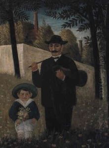 Le Chomeur Musicien by Henri Julien Rousseau