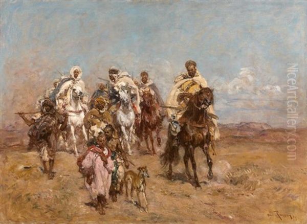 Le Depart De La Chasse - view 1