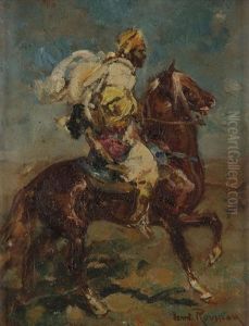 Etude De Cavalier Oriental (study)