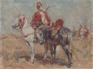 Le Cavalier Arabe by Henri Emilien Rousseau