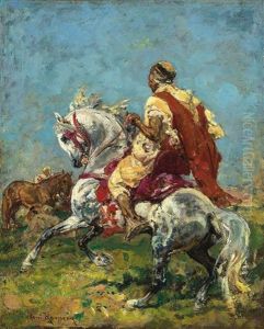 A Moroccan Horseman by Henri Emilien Rousseau