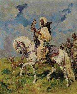 Moroccan Falconer Of The Plains