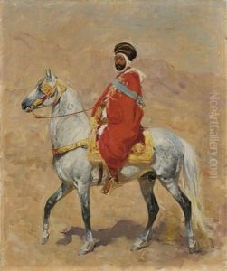 Portrait D'un Caid Algerien Portrait D'un Caid Algerien
