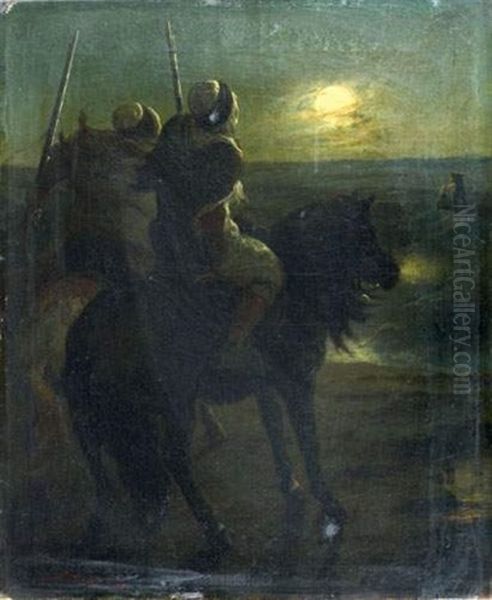 Cavaliers Au Clair De Lune - view 1