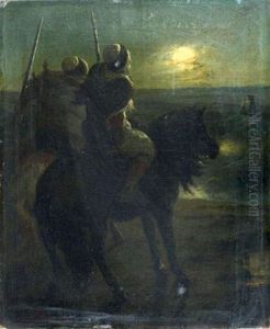 Cavaliers Au Clair De Lune