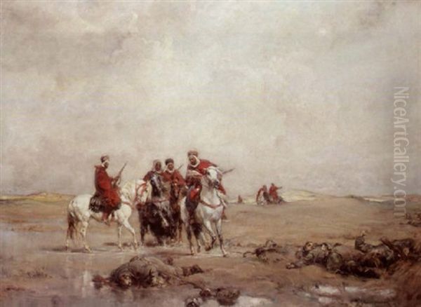 Arab Horsemen - view 1