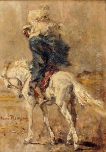 Un Chevalier Arabe by Henri Emilien Rousseau