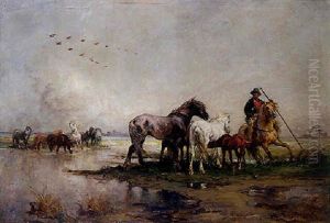 Les Chevaux En Camargue