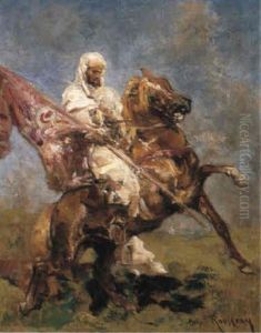 Arab Horsemen by Henri Emilien Rousseau