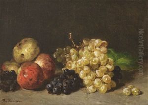 Stillleben Mit Apfeln Und Trauben Stillleben Mit Apfeln Und Trauben