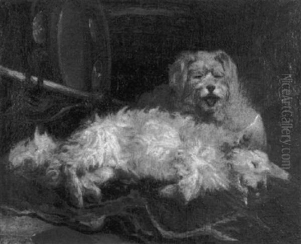 Chiens Dans Un Interieur - view 1