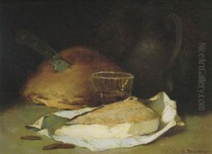 Still Life With Bread And Cheese