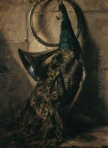 Hunting Still Life With A Peacock