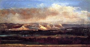 Chasse A Courre by Theodore Rousseau