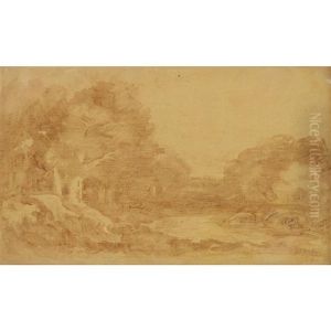 Forest Scene by Theodore Rousseau