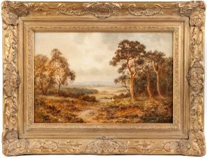 Two Landscapes by Theodore Rousseau