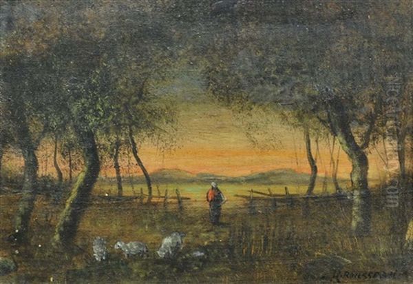 Berger Au Lever De Soleil (ecole De Barbizon) - view 1