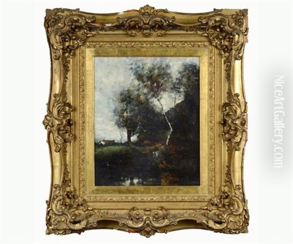 Untitled, Pastoral Scene With Figures - view 1