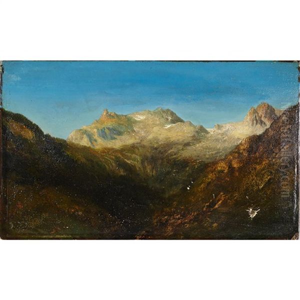 Mount Cervin Zermatt, Swiss Alps - view 1