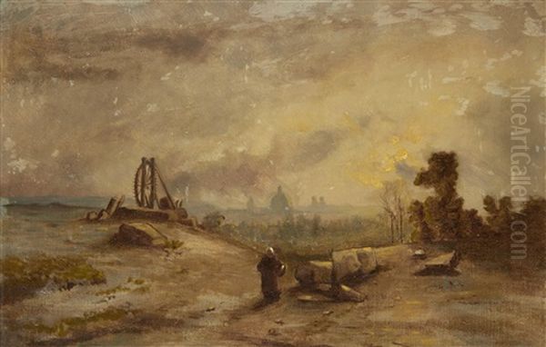 Vue Prise De Chaillot, Paris - view 1