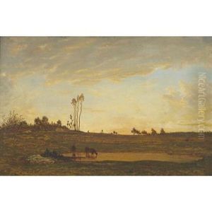 Twilight by Theodore Rousseau