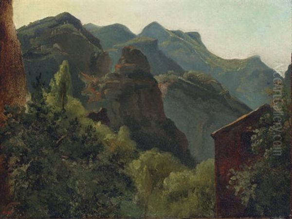 Versant De La Vallee De Saint-vincent, Auvergne - view 1
