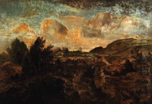 Paysage De Fontainebleau - view 1