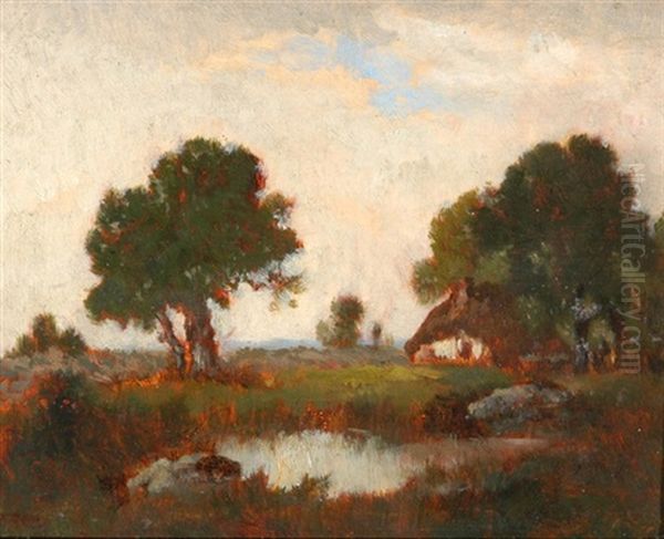 Teichlandschaft Mit Bauernhaus - view 1
