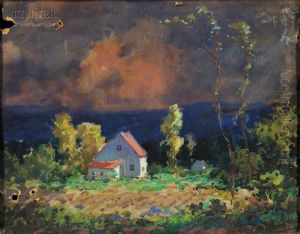 Farmhouse by Frederick James Boston