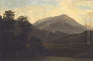 Paysage Vallone by Theodore Rousseau