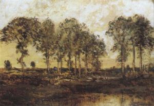 Arbres Dans La Plaine Arbres Dans La Plaine