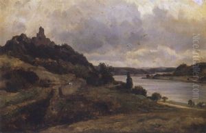 Paysage Fluvial by Theodore Rousseau