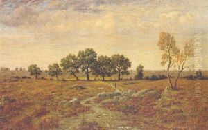 Lande De La Glandee, Forest Of Fontainebleau by Theodore Rousseau