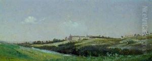 Le Chateau Des Trois Vallees by Theodore Rousseau