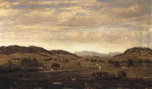 Le Labour, Pays D'arbois (jura) by Theodore Rousseau