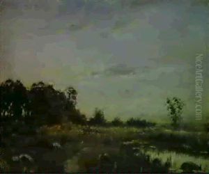 Paysage Du Berry by Theodore Rousseau