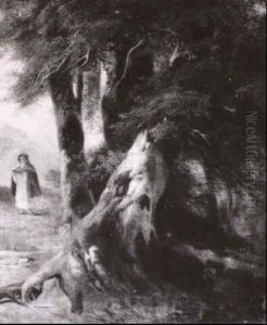 Der Einsiedler by Theodore Rousseau