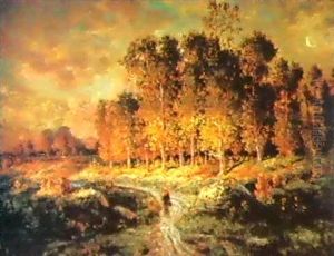 A Peasant In The Forest Of Fontainebleau