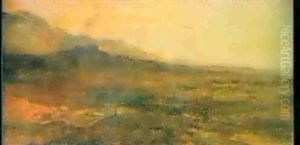 Landschaft In Der Dauphine by Theodore Rousseau