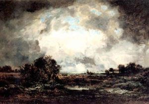 Paysage Orageux by Theodore Rousseau