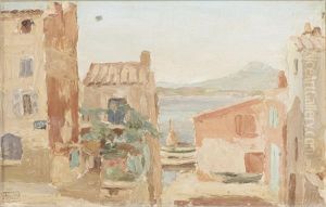 Ruelle De Saint-tropez by Alphonse Roussel