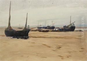 Bateaux Sur La Plage
