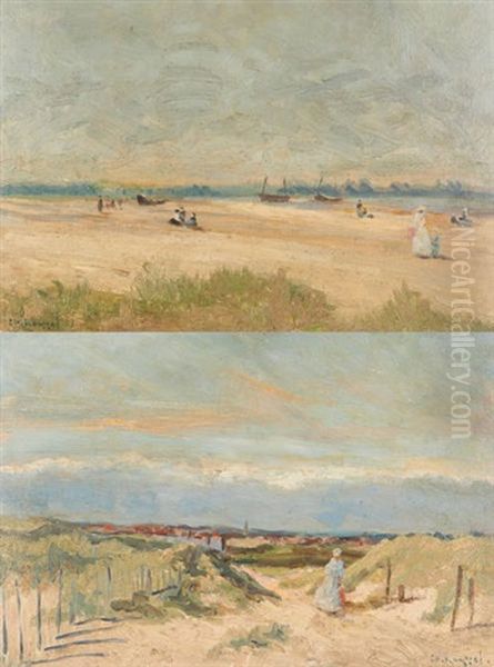Promeneurs En Bord De Mer - view 1