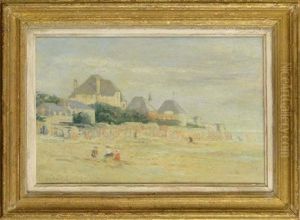 Vue De Plage Animee